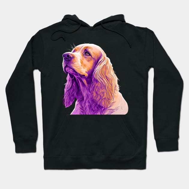 Cocker Spaniel Dog, Love Cocker Spaniels Hoodie by dukito